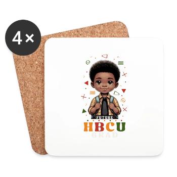 Future HBCU - Untersetzer (4er-Set) - Weiß - Vorne