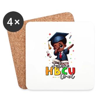 Future HBCU - Untersetzer (4er-Set) - Weiß - Vorne