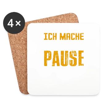 Récupération d’outil sans interruption - Dessous de verre (lot de 4) - blanc - Devant