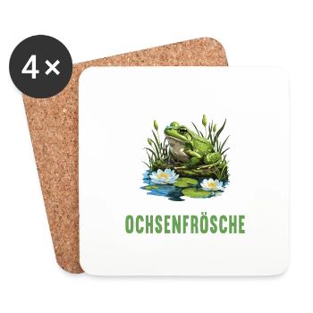 Bullfrogs Bullfrog - Coasters (set of 4) - white - Front