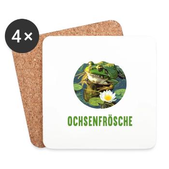 Bullfrogs Bullfrog - Coasters (set of 4) - white - Front