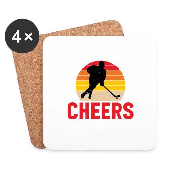 I'm So Good Your Mom Cheers For Me 6 - Coasters (set of 4) - white - Front