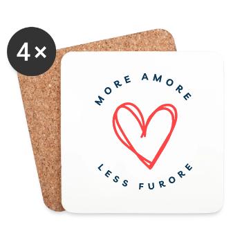 Amore - Coasters (set of 4) - white - Front