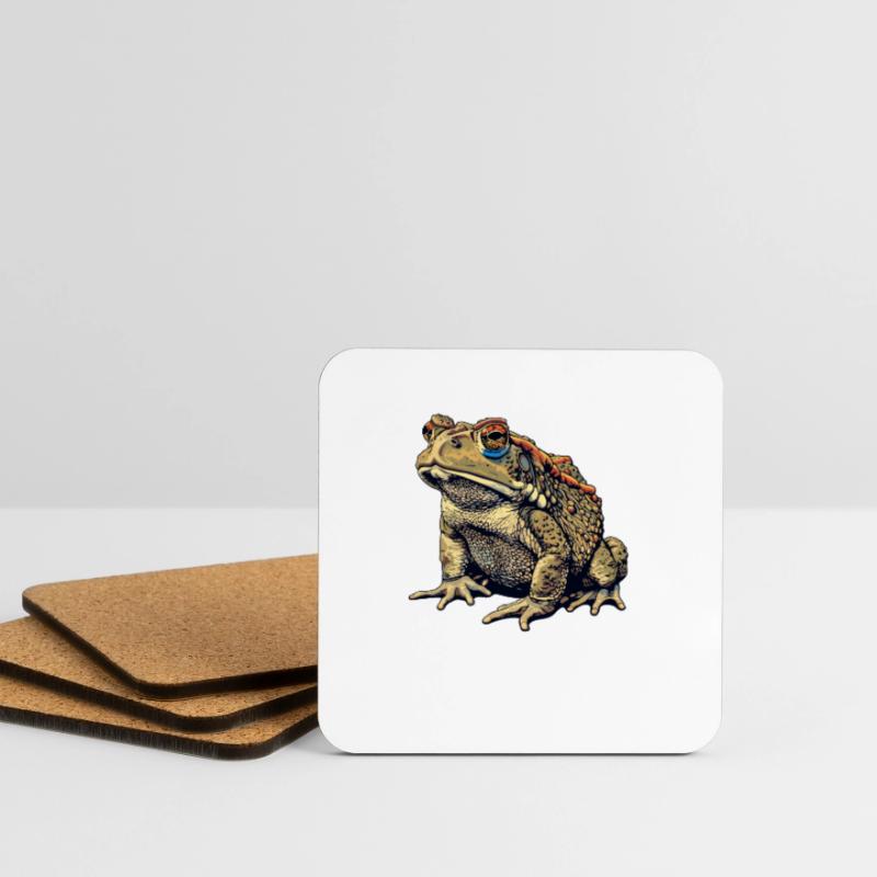 Toad Toads Toad Coasters (set of 4)