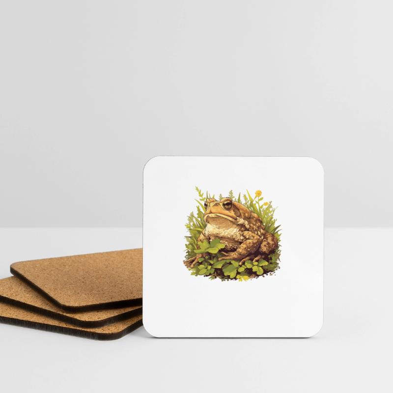 Toad Toads Toad Coasters (set of 4)