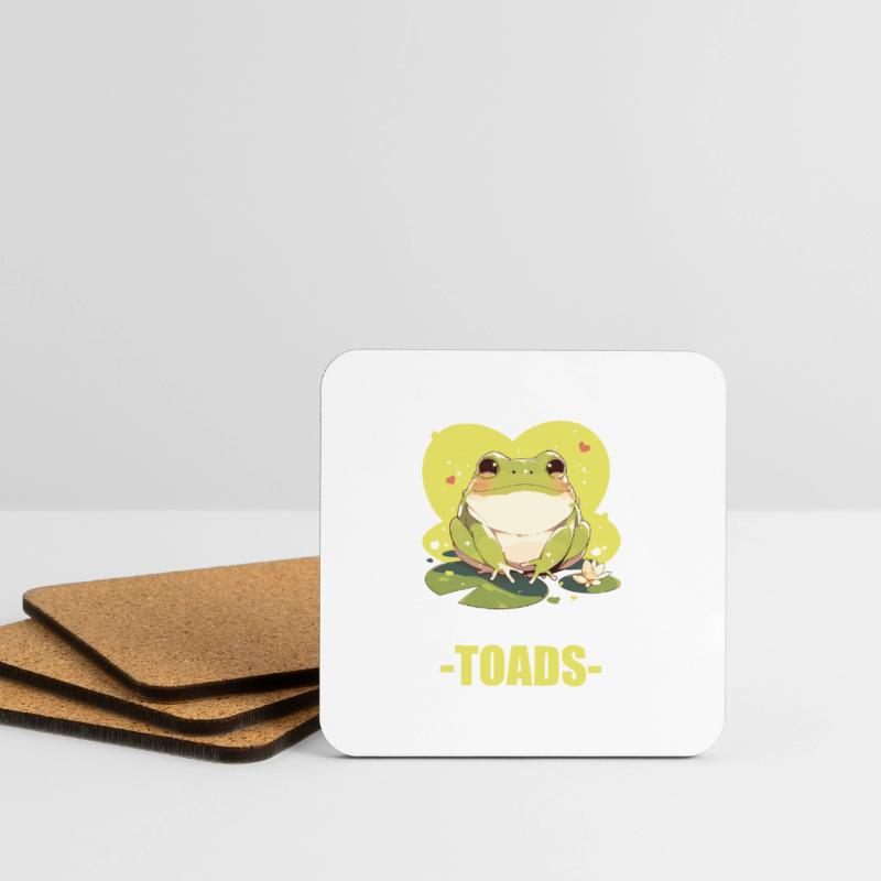 Toad Toads Toad Coasters (set of 4)