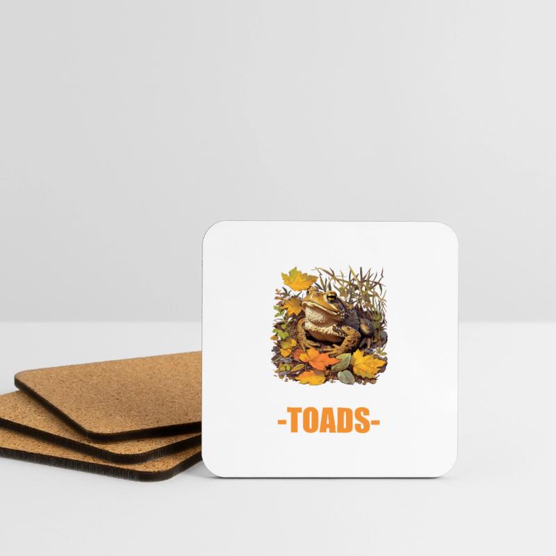 Toad Toads Toad Coasters (set of 4)