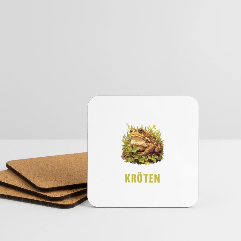 Toad Toads Toad Coasters (set of 4)