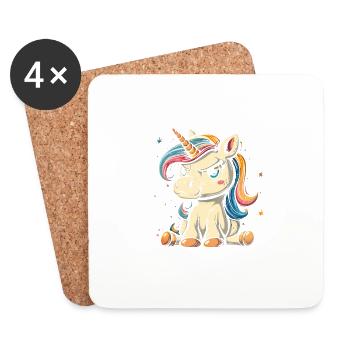 Maybe Today Satan - Coasters (set of 4) - white - Front