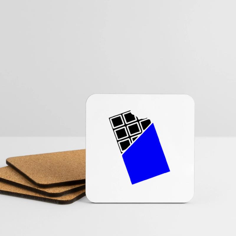 Chocolate Sweets Coasters (set of 4)