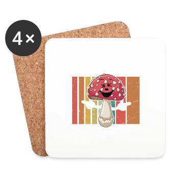 Peux-tu me montrer tes endroits secrets pour le - Dessous de verre (lot de 4) - blanc - Devant
