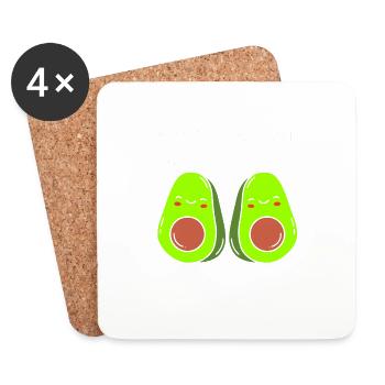 I Just Really Like Avocados Ok Avocado - Coasters (set of 4) - white - Front