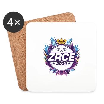 Zrce 2024 - Untersetzer (4er-Set) - Weiß - Vorne