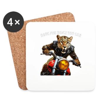 MOTORRAD HAVE FUN WHILE YOU CAN - Coasters (set of 4) - white - Front