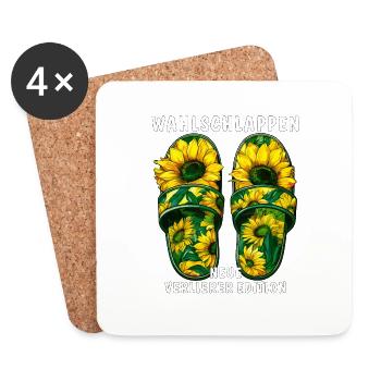ELECTION SLIPPERS NEW LOSERS EDITION - Coasters (set of 4) - white - Front