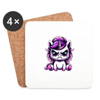 Before you ask: No - Coasters (set of 4) - white - Front