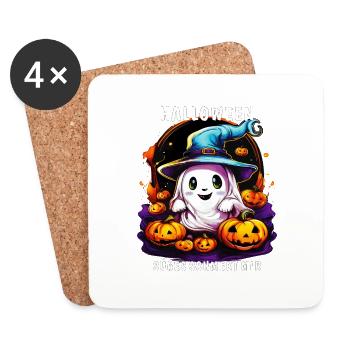 HALLOWEEN SWEETS TASTE GOOD TO ME CHILDREN - Coasters (set of 4) - white - Front