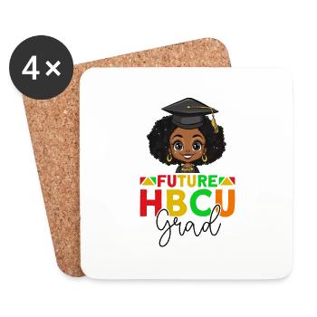 Future HBCU - Untersetzer (4er-Set) - Weiß - Vorne