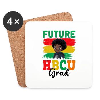Future HBCU - Untersetzer (4er-Set) - Weiß - Vorne