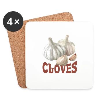 Take Your Cloves Off - Untersetzer (4er-Set) - Weiß - Vorne