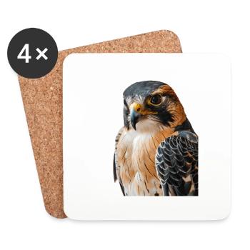 Falcon - Coasters (set of 4) - white - Front