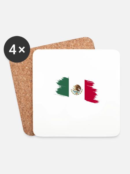 Relax Gringo I'm Legal Funny Immigration - Coasters (set of 4) - white