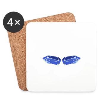 Rock Collector Geology Geologist - Coasters (set of 4) - white - Front