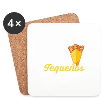 I'm going to turn my sister against Tequeños - Coasters (set of 4) - white - Front