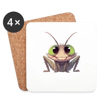 Grilling Grilling - Coasters (set of 4) - white - Front