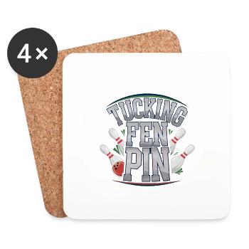 Tucking Fen Pin 6 - Untersetzer (4er-Set) - Weiß - Vorne