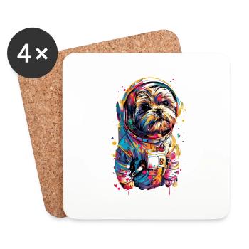 Shih Tzu - Untersetzer (4er-Set) - Weiß - Vorne