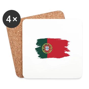PORTUGAL - Coasters (set of 4) - white - Front