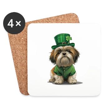 Shih Tzu - Untersetzer (4er-Set) - Weiß - Vorne