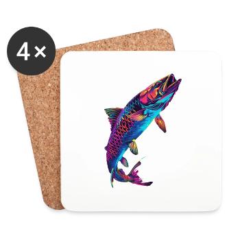 Tarpon - Untersetzer (4er-Set) - Weiß - Vorne