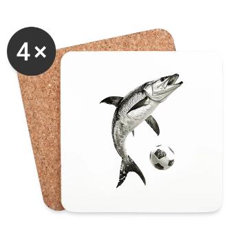 Tarpon - Untersetzer (4er-Set) - Weiß - Vorne