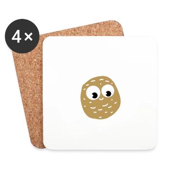 I Don't Know I'm Just A Potato 2 - Untersetzer (4er-Set) - Weiß - Vorne