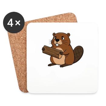 Dam It - Coasters (set of 4) - white - Front