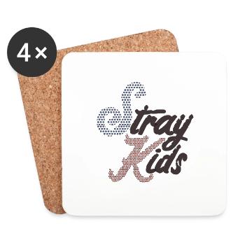 Stray Kids - Coasters (set of 4) - white - Front