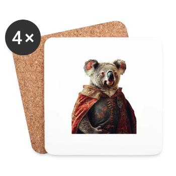 Koala - Untersetzer (4er-Set) - Weiß - Vorne