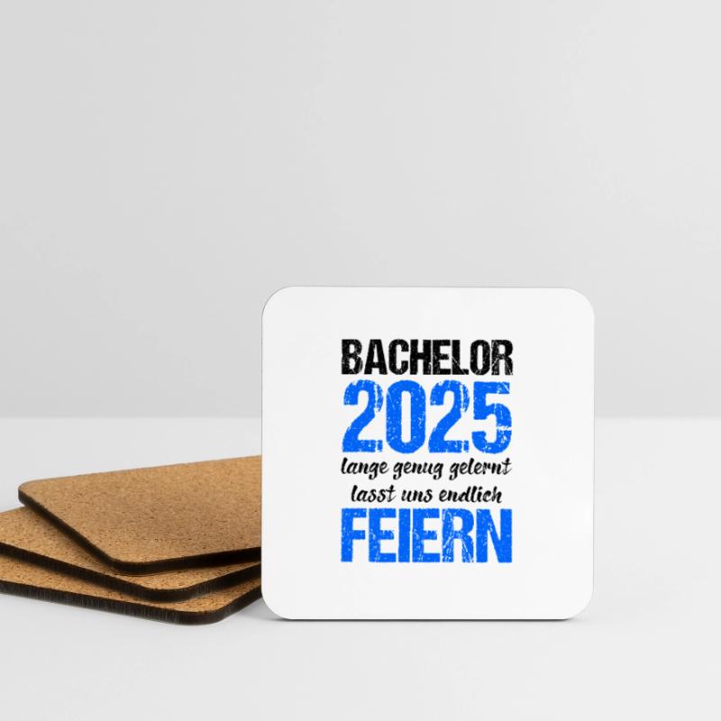 Bachelor 2025 Learned Enough Gift Student Uni Coasters (set of 4)