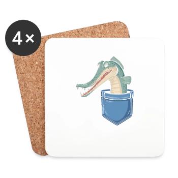Gar - Untersetzer (4er-Set) - Weiß - Vorne