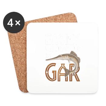 Gar - Untersetzer (4er-Set) - Weiß - Vorne