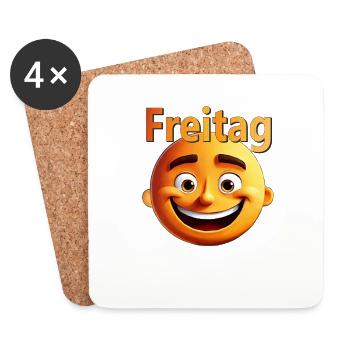 Freitag - Untersetzer (4er-Set) - Weiß - Vorne