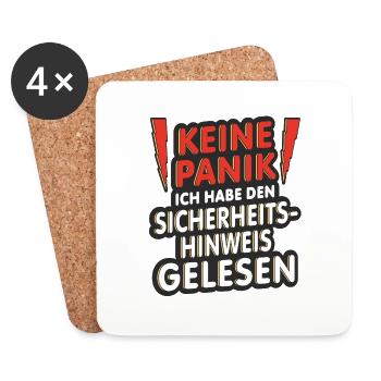 Security - Coasters (set of 4) - white - Front