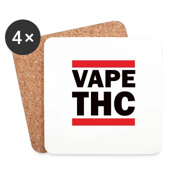 Vape THC - Coasters (set of 4) - white - Front