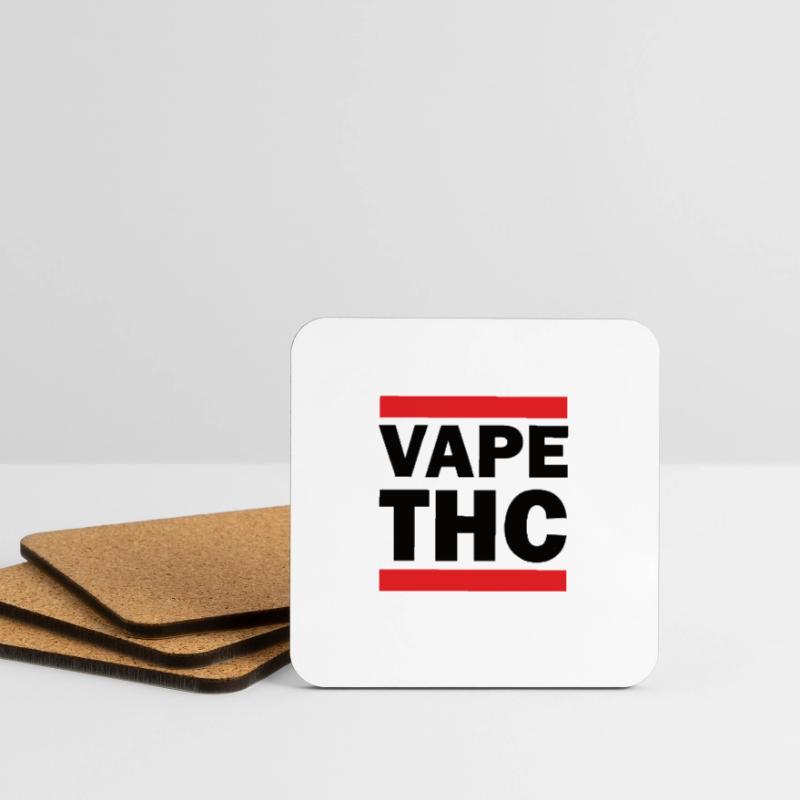Vape THC Dessous de verre (lot de 4)