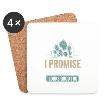 Geology Rock - Coasters (set of 4) - white - Front