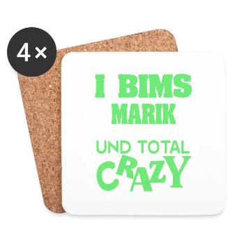 Marik - Untersetzer (4er-Set) - Weiß - Vorne