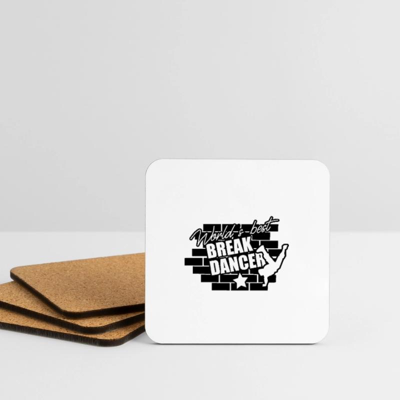 Dance Breakdance Breakdancing Breakdancer Gift Coasters (set of 4)