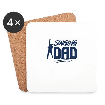 Singer - Coasters (set of 4) - white - Front